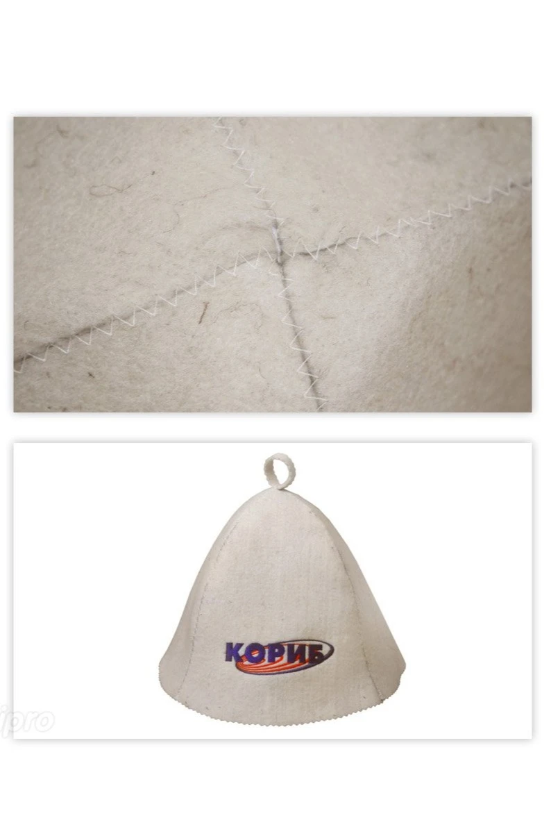 Купить шапку Банщик, однотонную "КОРИБ"