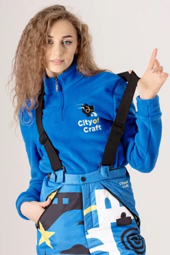 Купить толстовку Саймон флисовую унисекс, однотонную "City of Craft"