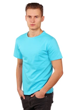 Футболка Лайт унисекс однотонная (хлопок)#1