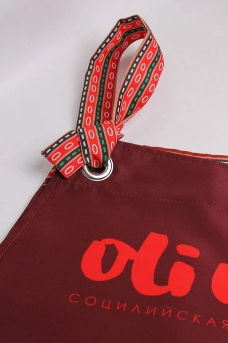 Фартук Конфетти с завязками на люверсах, с полной запечаткой "Oli Oli"#2