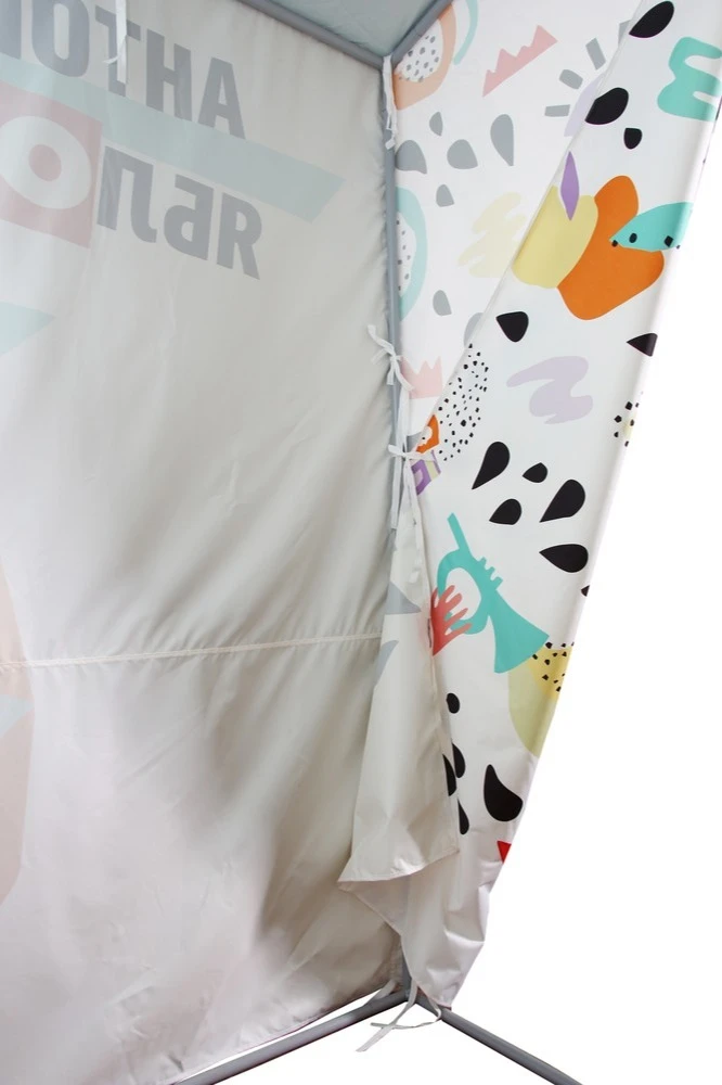 Палатка для промоакции и торговли  (без козырька, с тентом на молнии) 2х2 м "Antonov apple"#4