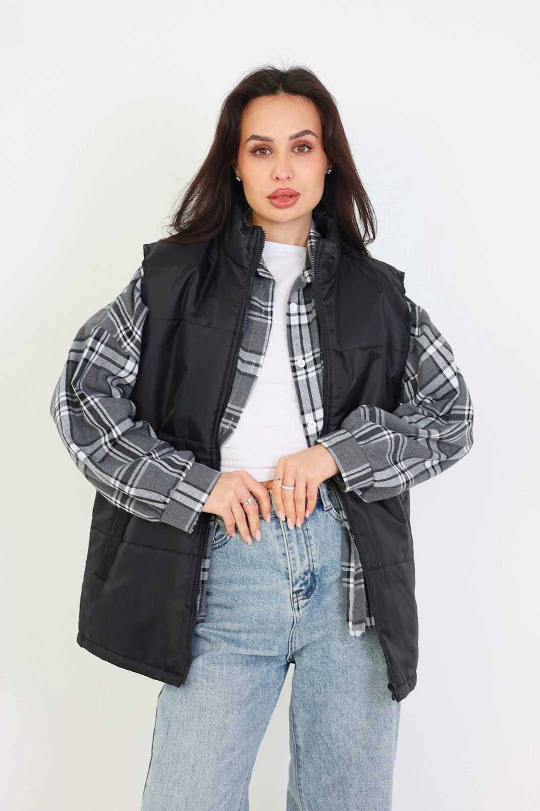 Купить жилет Оливер унисекс черный