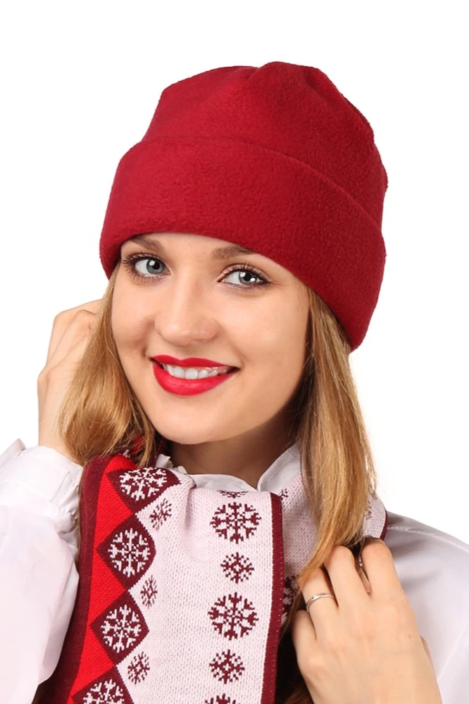 Купить шапку Вэст флисовую взрослую,двухслойная Купить шапку Вэст флисовую взрослую,двухслойная