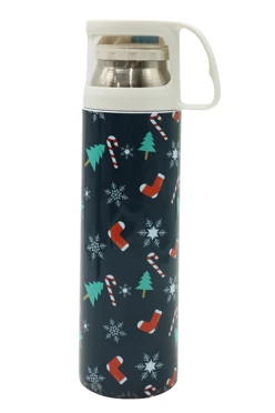 Купить термос Шейк 500 мл, с нанесением "New Year's attributes"