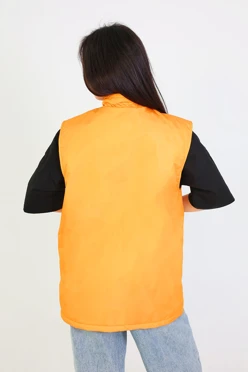 Жилет Райли с подкладом из флиса унисекс, однотонный#2