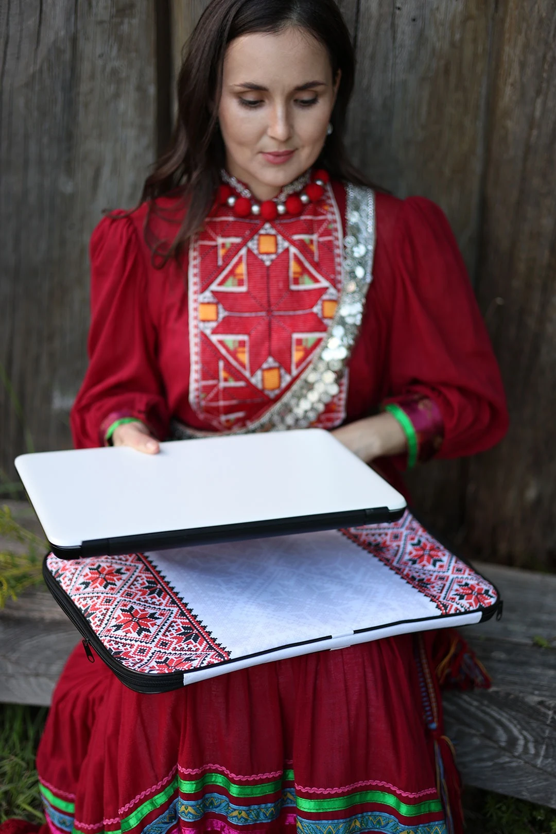 Сумка Ворд с ручками 45х33 см, с принтом "From Izhevsk"#2