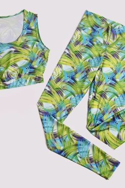 Комплект женский с принтом "Vortex"#2