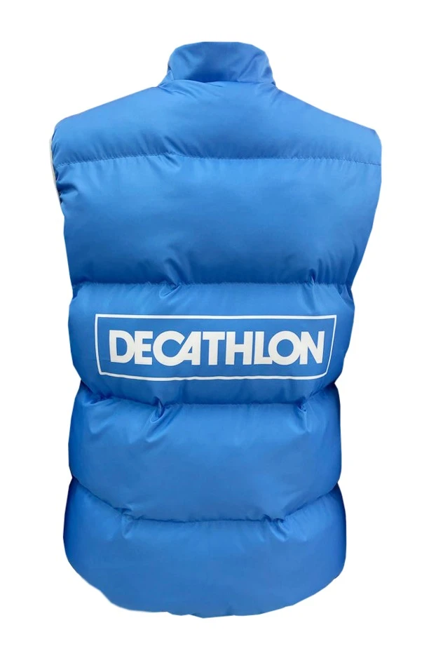 Жилет Морган Лайт с подкладом из лебяжьего пуха унисекс, с полной запечаткой "Decathlon"#1 Жилет Морган Лайт с подкладом из лебяжьего пуха унисекс, с полной запечаткой "Decathlon"#1