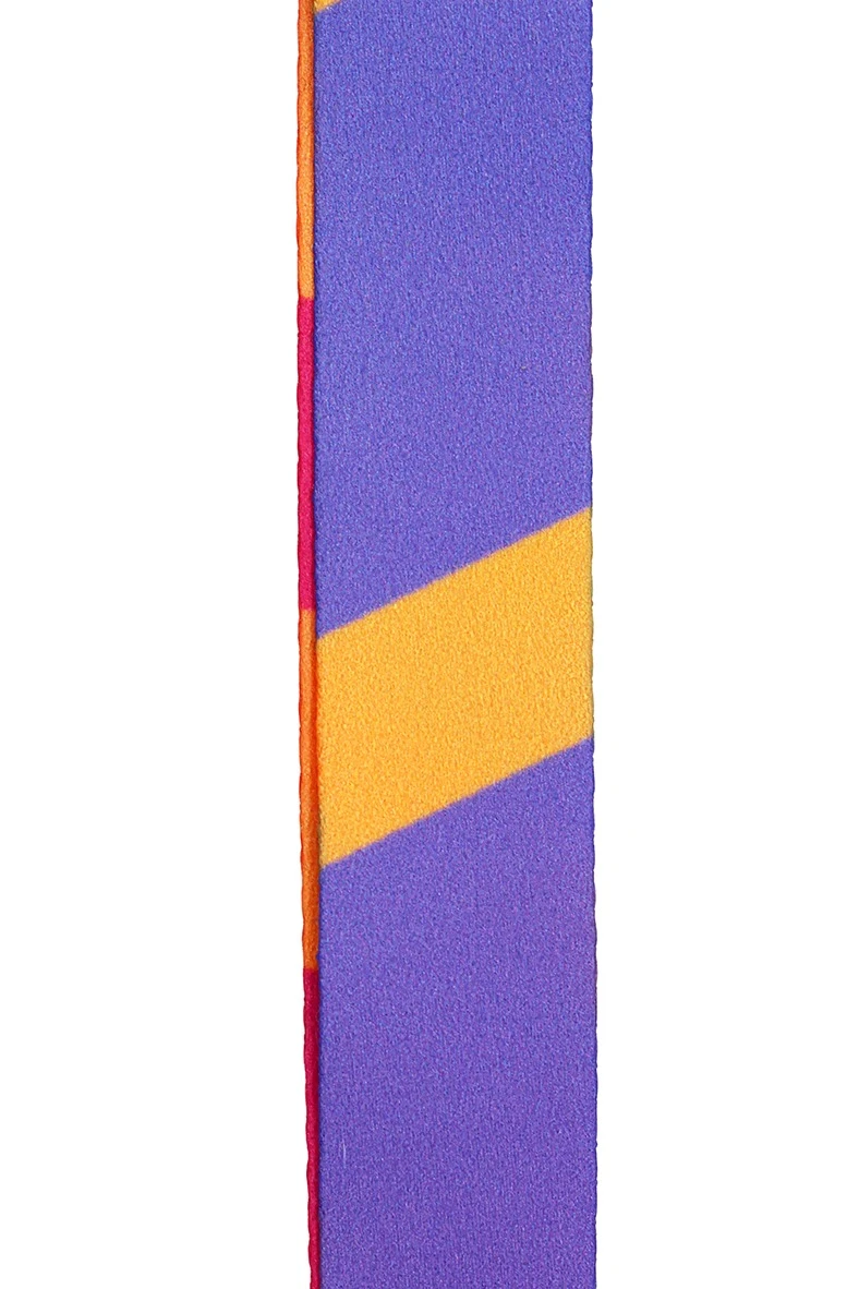 Лента для бейджа блекаут ширина 1,5 см, с трезубцем, с печатью#5 Лента для бейджа блекаут ширина 1,5 см, с трезубцем, с печатью#5