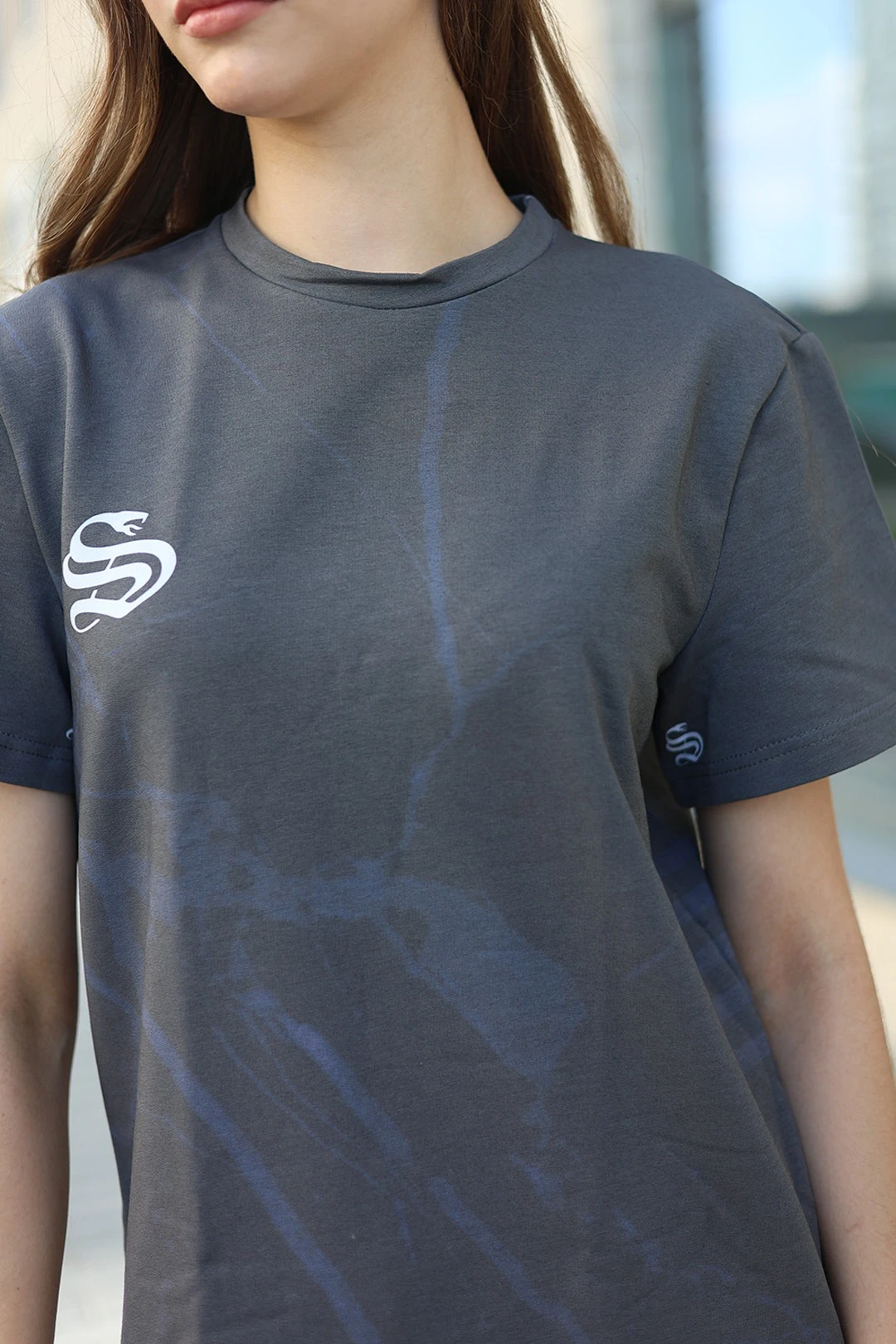 Футболка Ларри унисекс из кулирки хб с полной запечаткой "S"#4