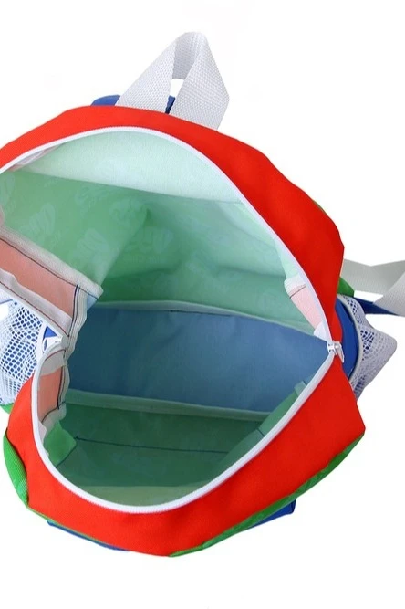 Рюкзак Кэрри мягкой формы 41х31х9,5 см, с полной запечаткой "ILS"#4