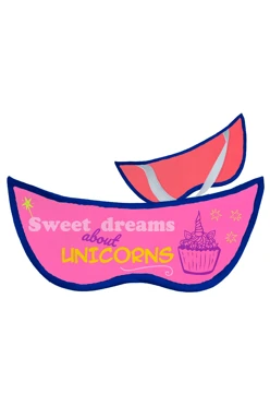 Купить маску для сна с принтом "Ponny"