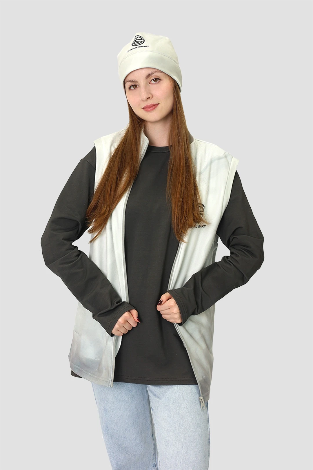 Купить жилет Джон флисовый без подклада унисекс, с полной запечаткой "Later Binary" Купить жилет Джон флисовый без подклада унисекс, с полной запечаткой "Later Binary"