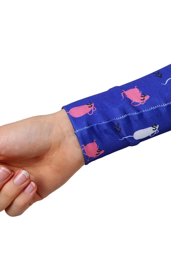 Напульсник полиэстеровый женский 7х14 см "Symbol of the Year 2020"#1 Напульсник полиэстеровый женский 7х14 см "Symbol of the Year 2020"#1