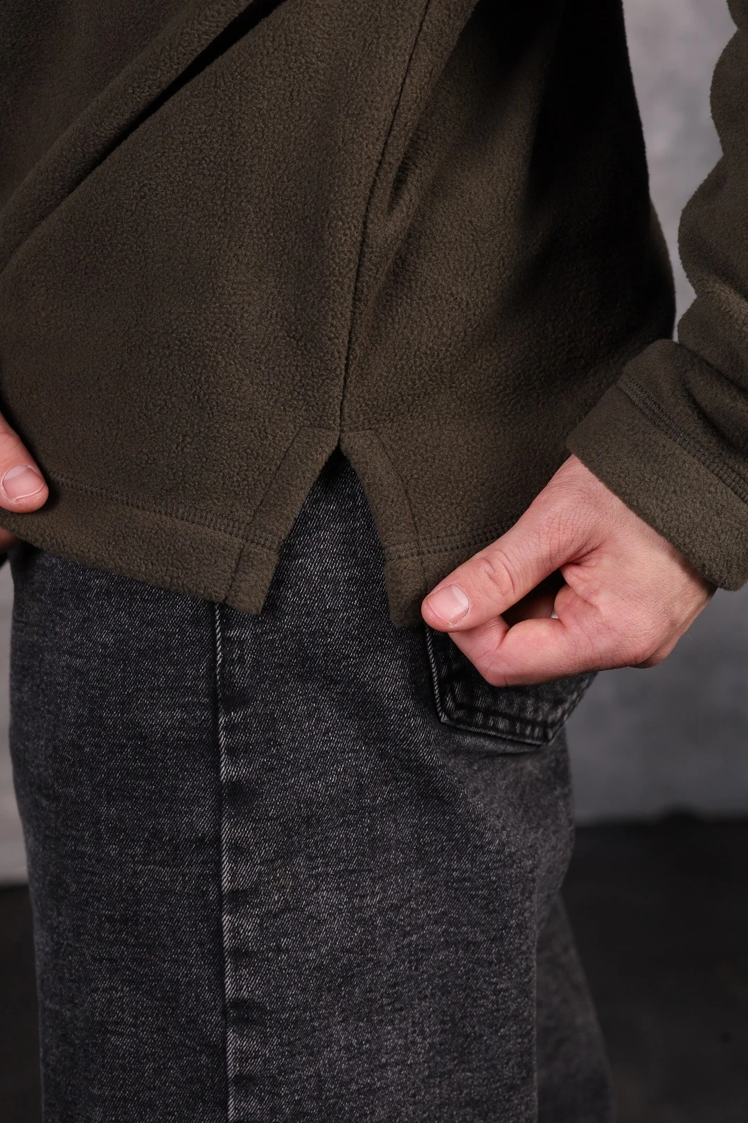 Толстовка Энди флисовая унисекс, однотонная#6 Толстовка Энди флисовая унисекс, однотонная#6