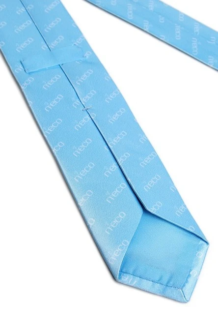Галстук Слим узкий самовяз мужской, с полной запечаткой "Neco"#4
