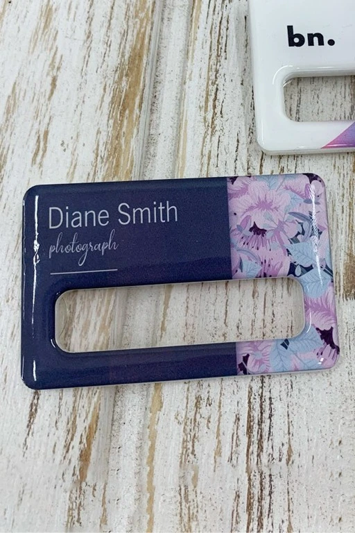 Купить бейдж с окном акриловый 47х73 мм "Photograph Smith"