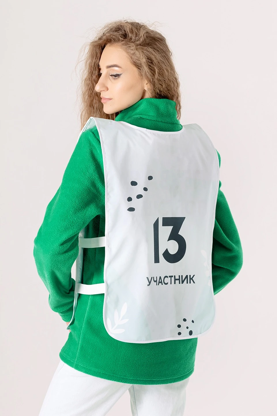 Манишка Филд однослойная с полной запечаткой#1