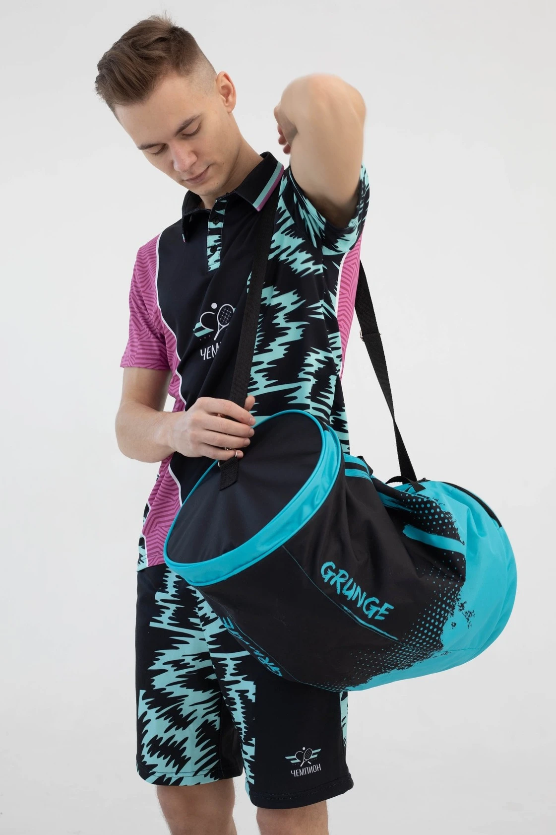 Сумка Олимп с полной запечаткой "Grunge"#1 Сумка Олимп с полной запечаткой "Grunge"#1