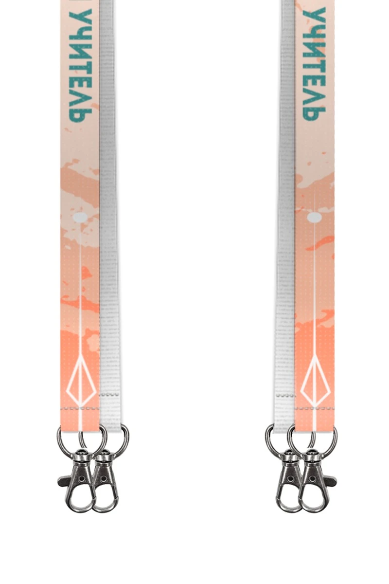 Купить ленту для бейджа блекаут ширина 1,5 см, с двумя карабинами-люкс, с печатью "Лучший учитель" Купить ленту для бейджа блекаут ширина 1,5 см, с двумя карабинами-люкс, с печатью "Лучший учитель"