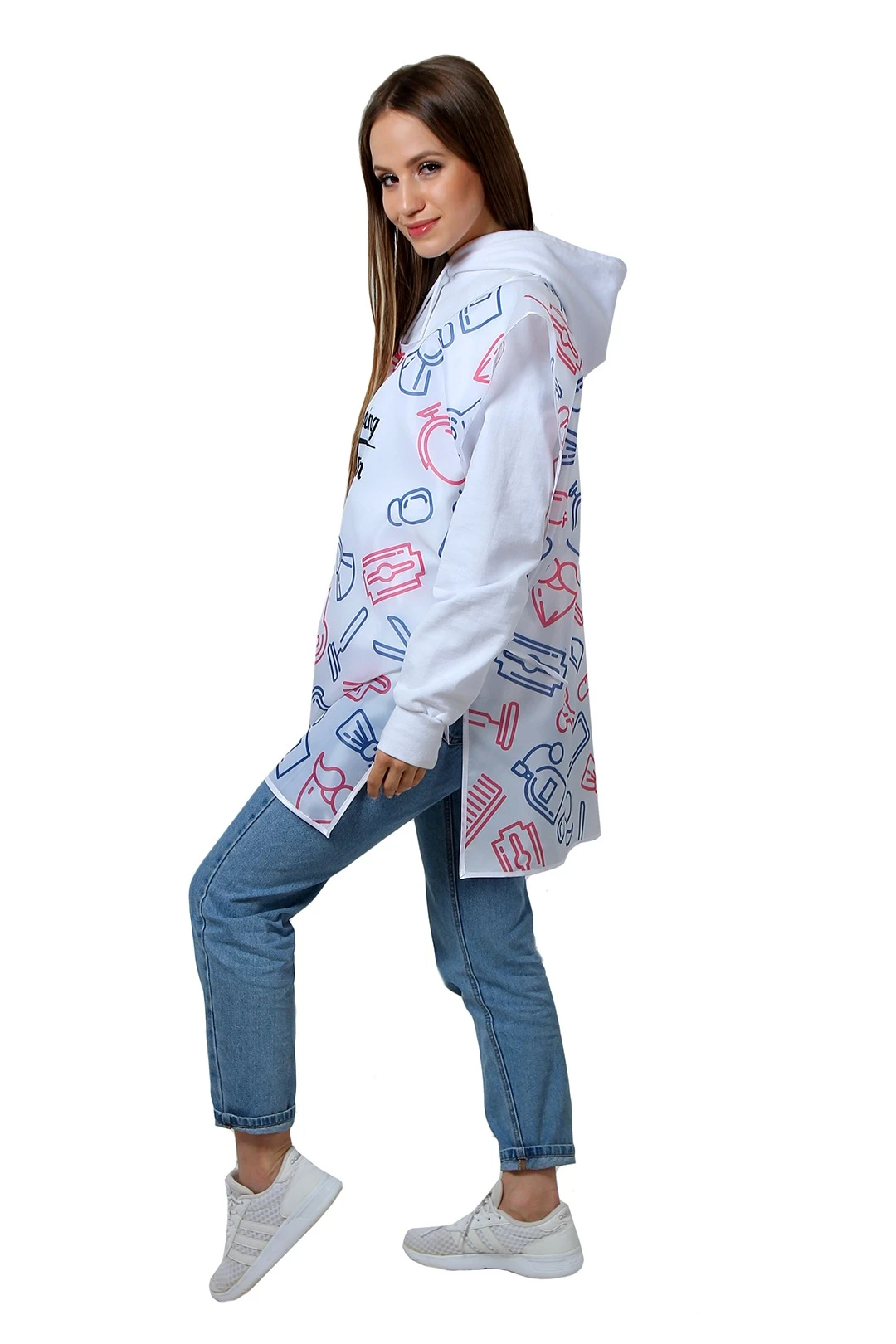 Накидка Инсайт 60х80 см, с полной запечаткой "Hairdressing Salon"#3