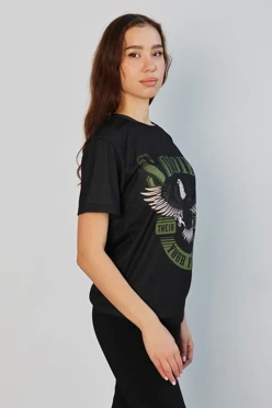 Футболка Гэлэкси унисекс из кулирной глади с полной запечаткой "Soldier"#1