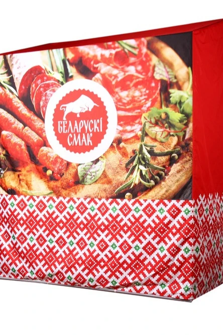 Купить тент 2х2 метра с козырьком "Беларускi смак"