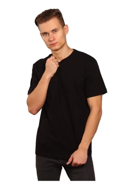 Купить черную футболку Премиум унисекс (Modern)