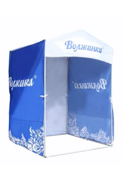Тент без козырька 1,5х1,5м, с полной запечаткой#1