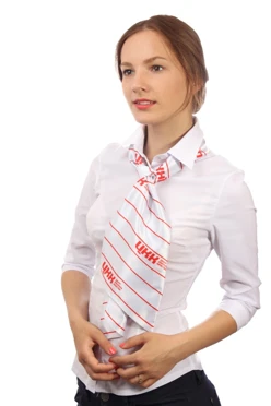 Галстук Лира женский с полной запечаткой#2