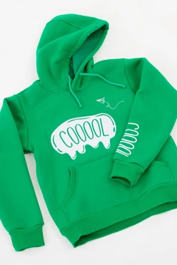 Худи Майк из футера детская, однотонная#1