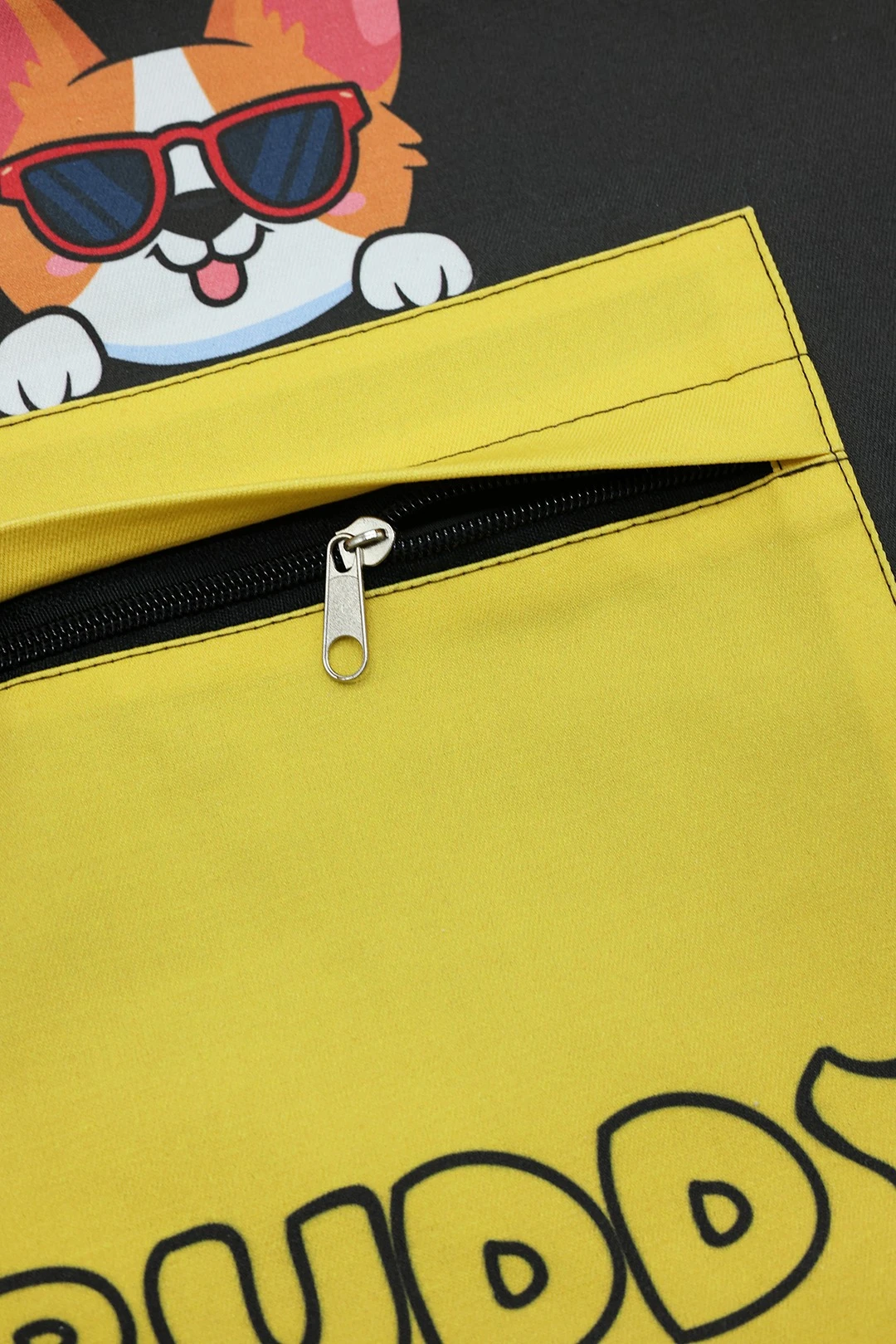 Сумка-рюкзак Бадди из саржи 33х38х4 см, печать с двух сторон "Buddy"#2