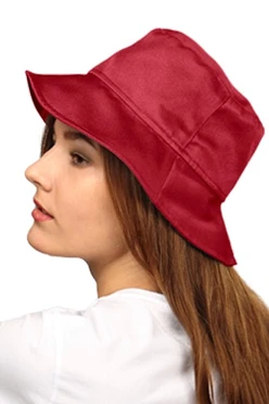 Купить панаму Мальта бордовую (грета)