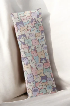 Купить подушку из полиэстера 50х150 см, с принтом "Cats"