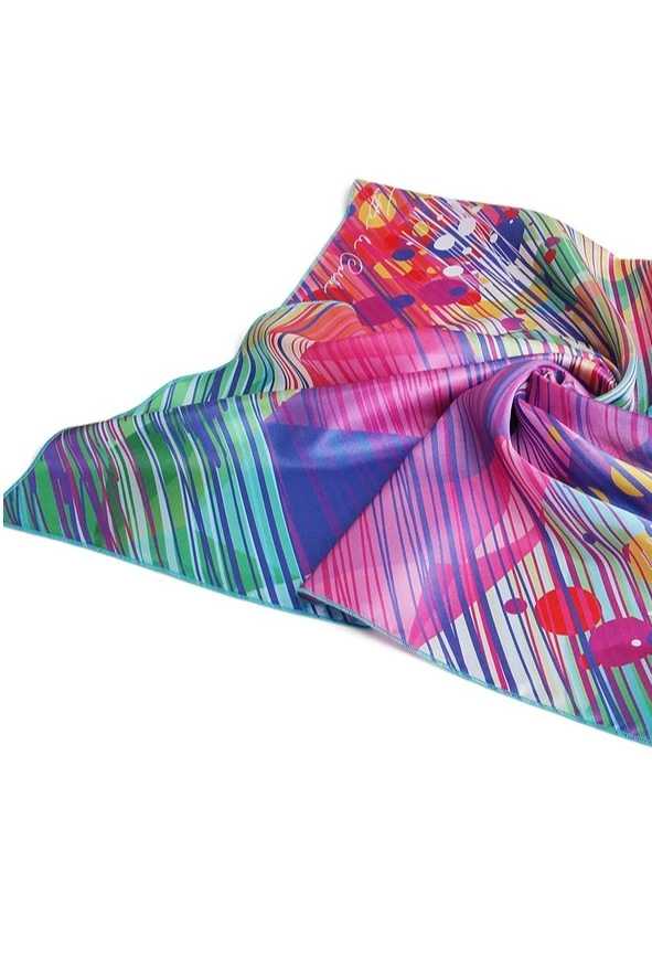 Купить Платок Шанель 80х80 см "Прованс"