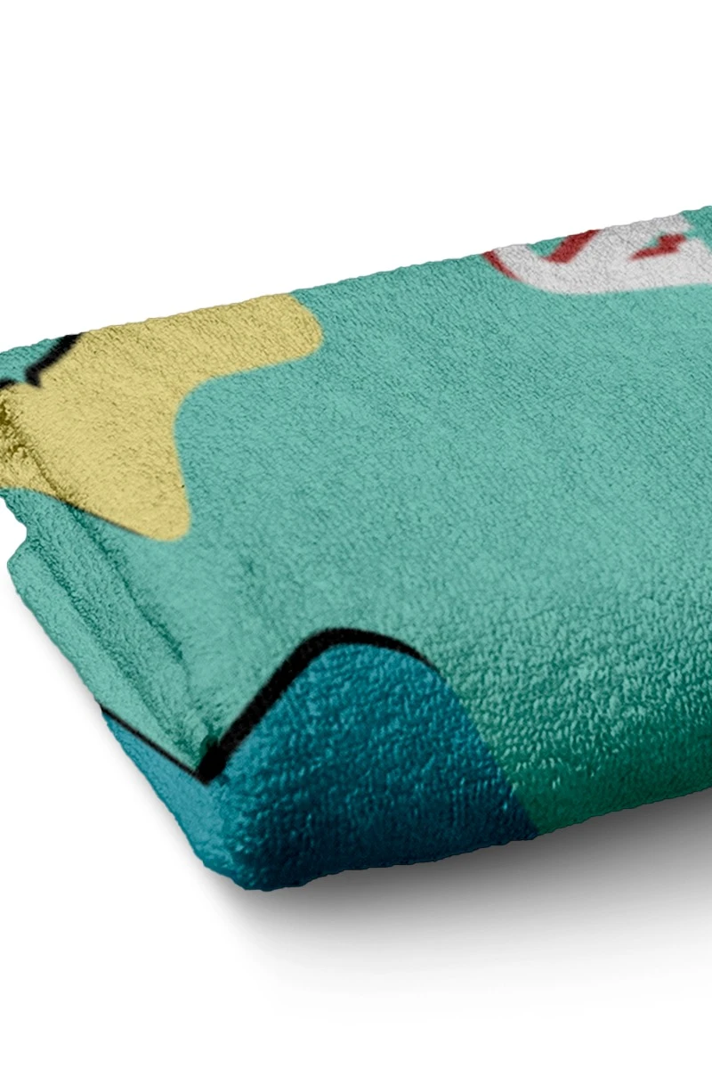 Полотенце махровое 40х70 cм печать с двух сторон (Ituma) "Have a nice day"#1