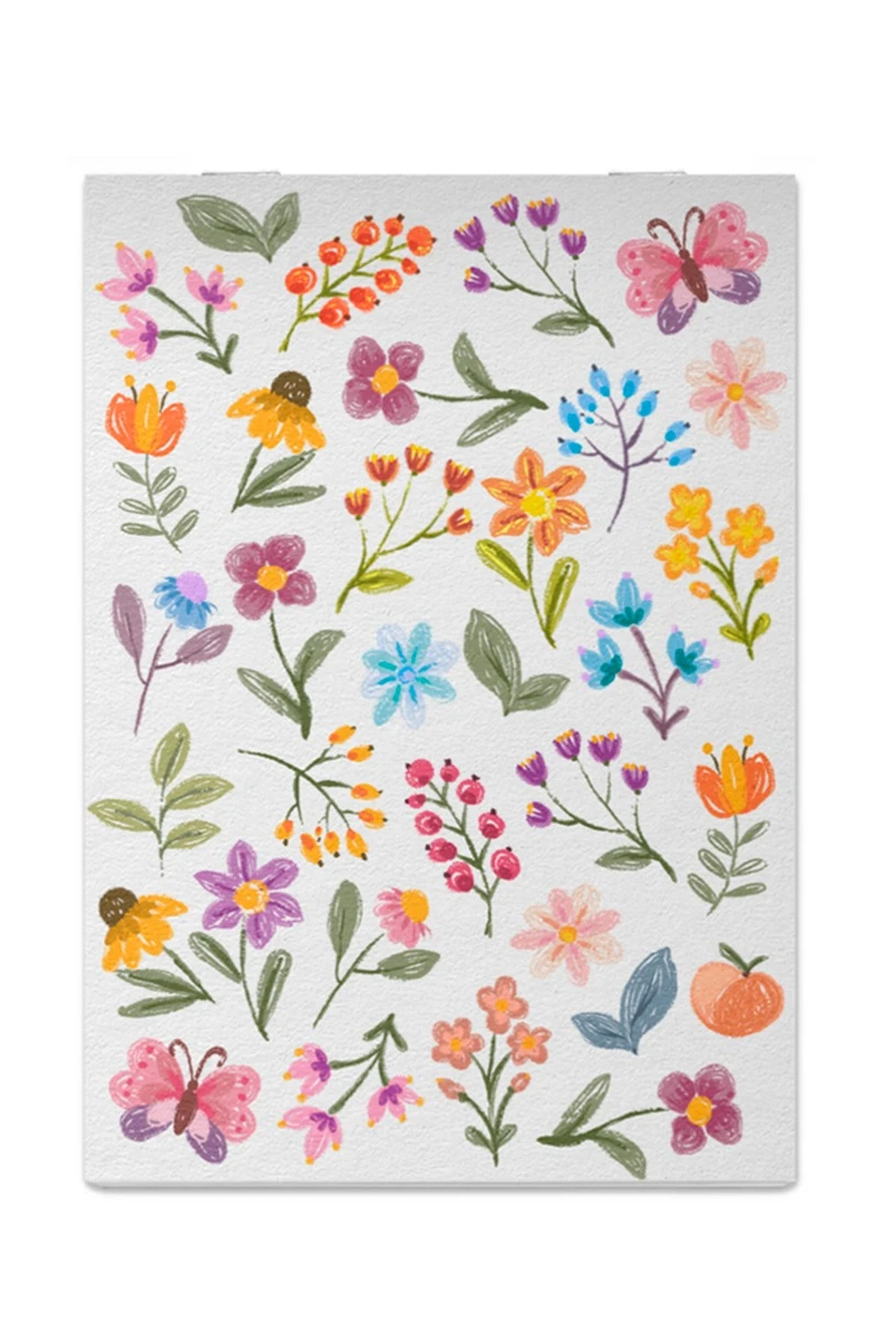 Блокнот фирменный А6 на скобе (40 листов без печати)#3