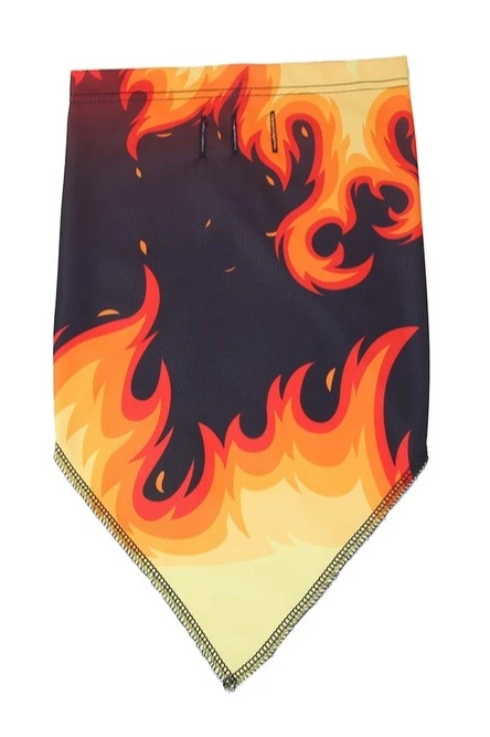 Бафф Айсберг однослойный взрослый, с принтом "Fire"#5 Бафф Айсберг однослойный взрослый, с принтом "Fire"#5