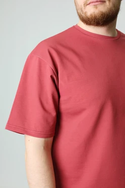 Футболка Харди оверсайз унисекс однотонная (хлопок)#2