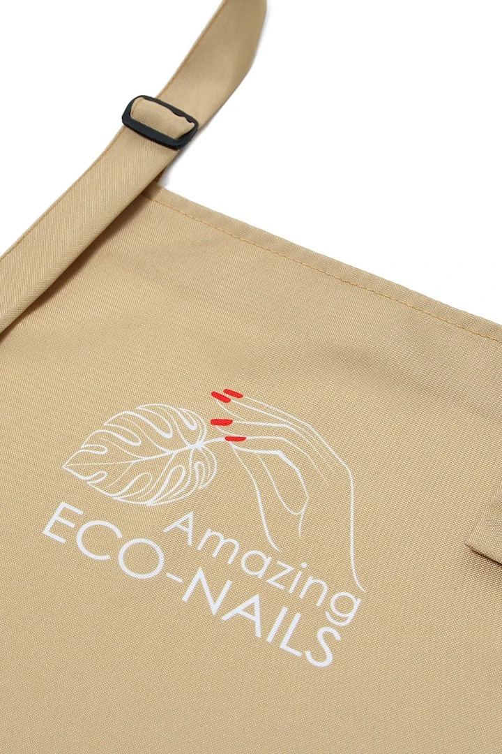 Фартук Хилтон из габардина, с полной запечаткой "Amazing Eco nails"#5