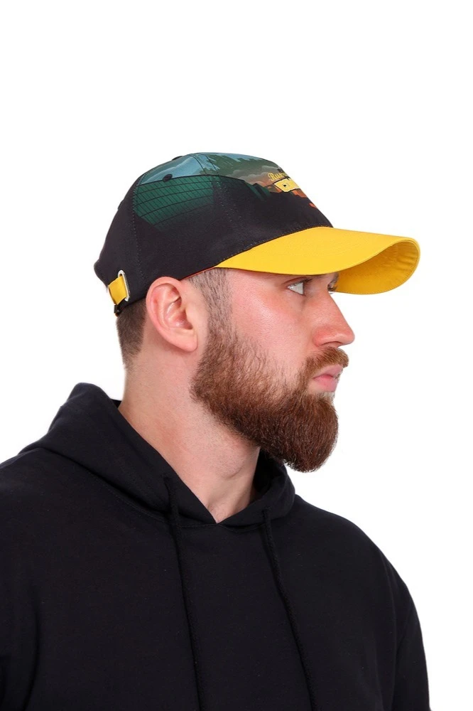 Бейсболка Стандарт взрослая с полной запечаткой (полиэстер) "Russia comic con"#3