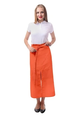 Купить фартук Бармен оранжевый