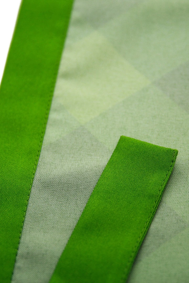 Передник Милан из габардина с полной запечаткой "Green"#3