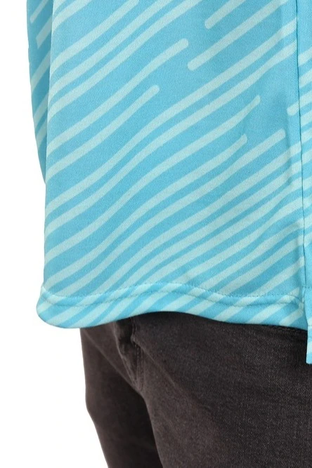 Поло Стар унисекс из ложной сетки с полной запечаткой "Media Shark"#5