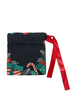 Мешочек с прямой печатью 7х9 см, крепление кулисы у верхнего края#2