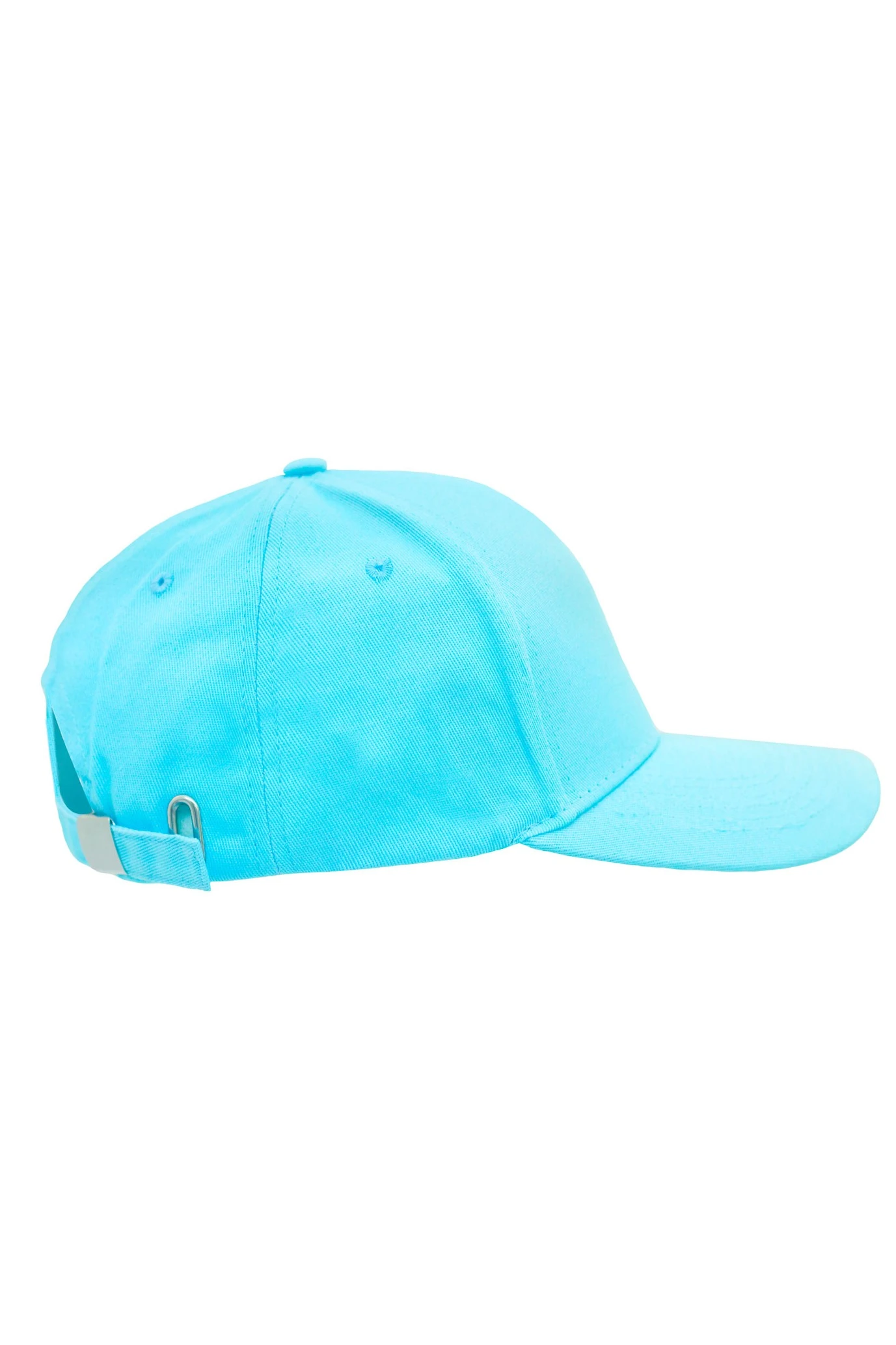 Купить бейсболку Актив пятиклинку взрослую, однотонную голубую