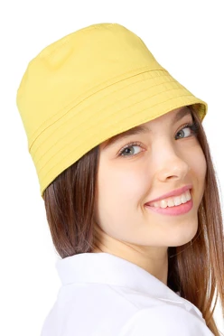 Купить панаму Мальта из греты, желтую