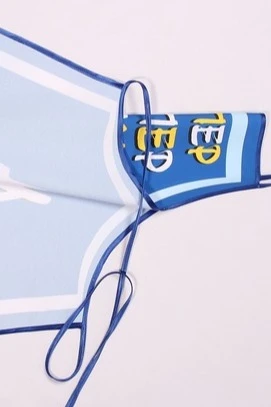 Фартук Аппетит Корнер с фигурным низом, с полной запечаткой "Mega Man"#2 Фартук Аппетит Корнер с фигурным низом, с полной запечаткой "Mega Man"#2