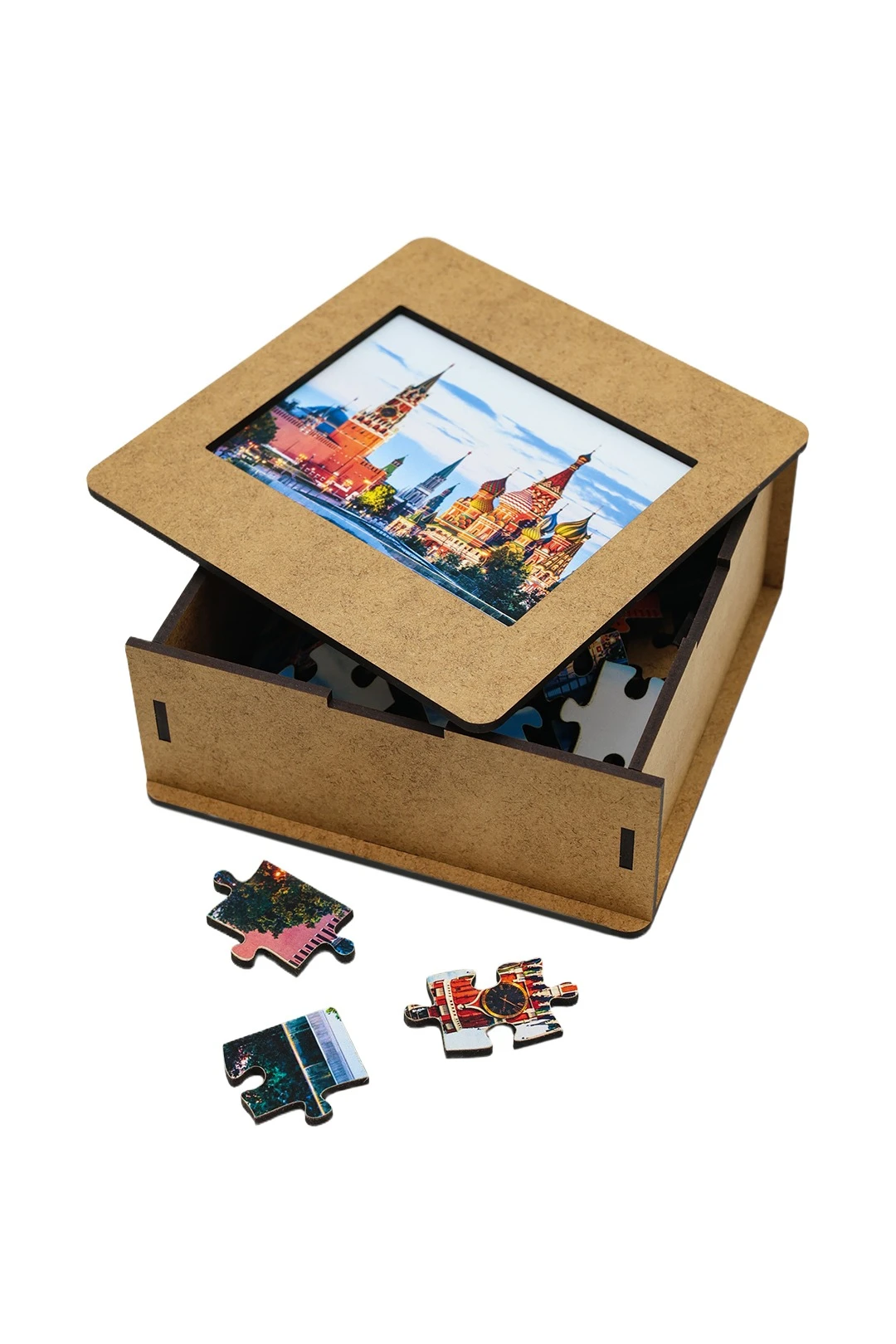 Пазл деревянный с нанесением, А5, "Moscow"#5