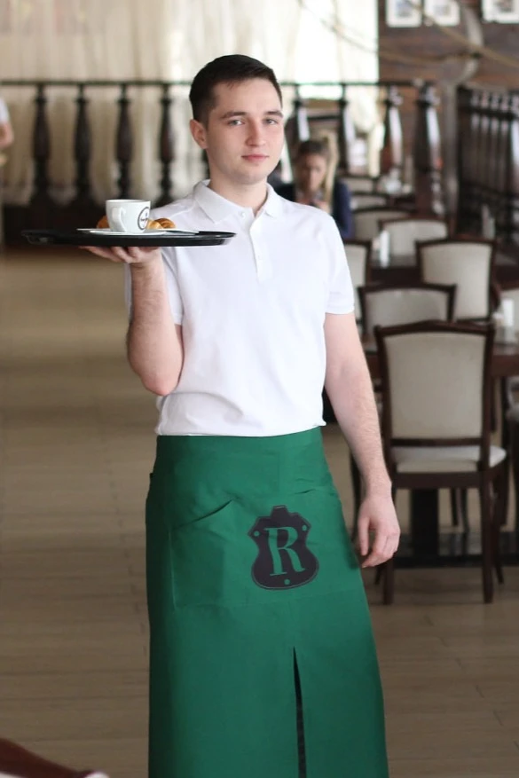 Фартук Шеф из габардина, с полной запечаткой#1